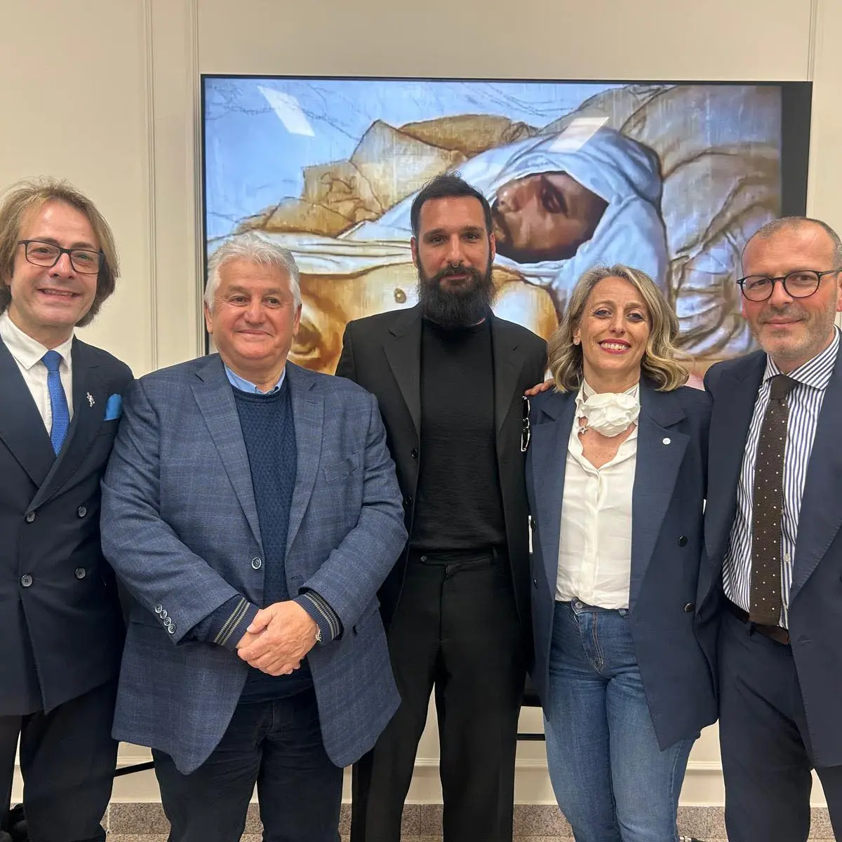 A Gioia Tauro “Arte in Banca” celebra l’artista Adriano Fida