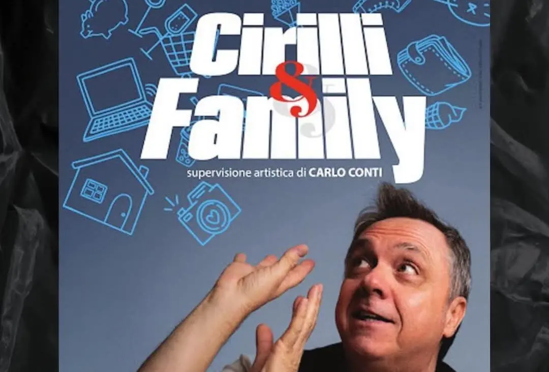 Reggio, al Teatro Cilea torna Gabriele Cirilli con lo spettacolo \"Cirilli & Family\"