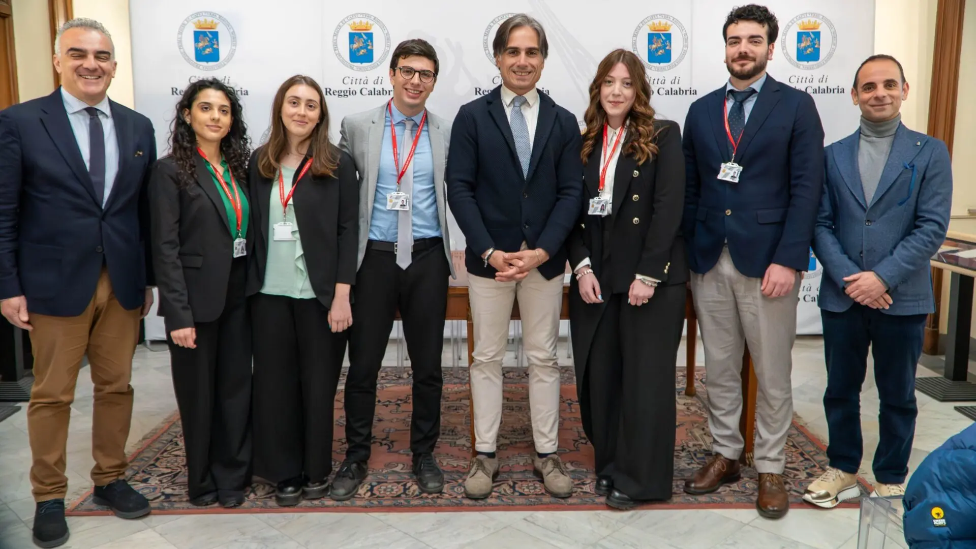 Giuramento a Palazzo San Giorgio per cinque nuovi capitreno ed una Guardia Giurata Venatoria Volontaria