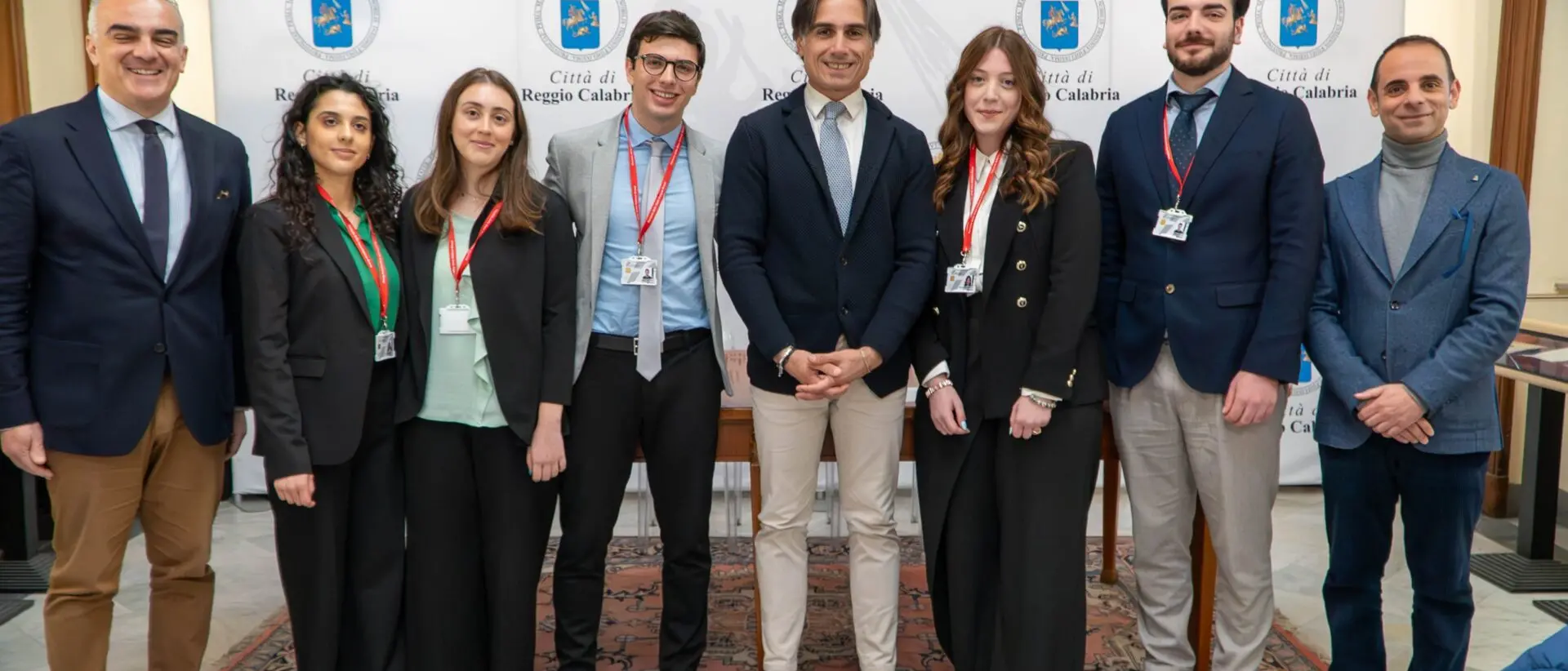 Giuramento a Palazzo San Giorgio per cinque nuovi capitreno ed una Guardia Giurata Venatoria Volontaria