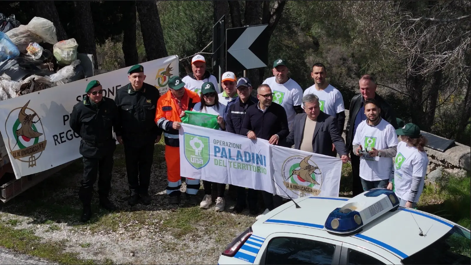Gerace ripulisce una seconda discarica abusiva grazie all’iniziativa “Paladini del territorio” e ai volontari