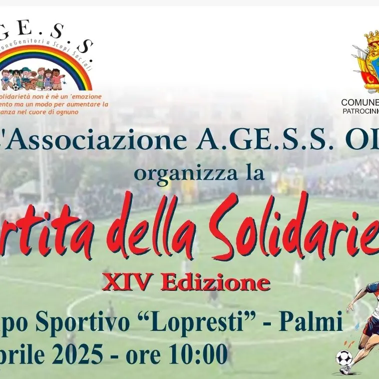Palmi, torna l'appuntamento con la partita della solidarietà