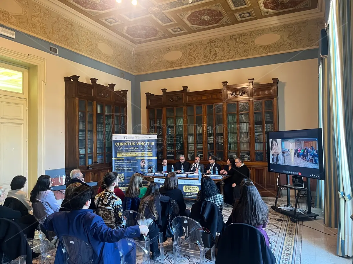 Musica e solidarietà a Reggio, il Cilea si prepara alla terza edizione di Christus Vincit a favore della fondazione Chops - VIDEO