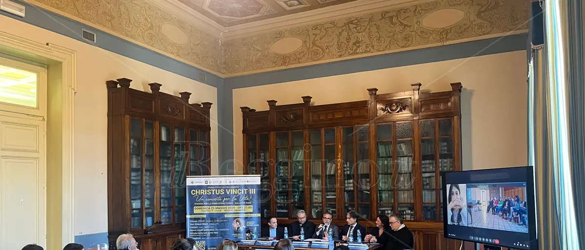 Musica e solidarietà a Reggio, il Cilea si prepara alla terza edizione di Christus Vincit a favore della fondazione Chops - VIDEO