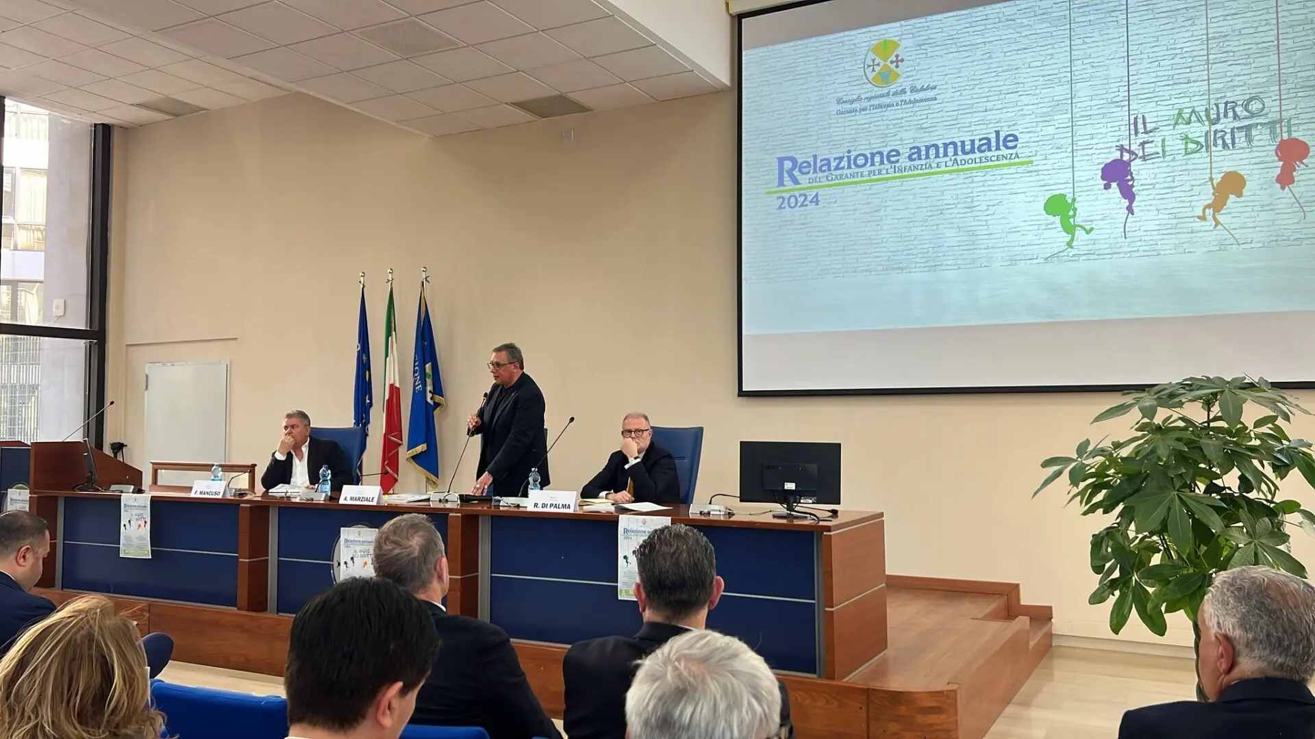 I diritti dell’infanzia al centro della relazione annuale del garante Marziale: «La mia figura è già un fallimento» - VIDEO