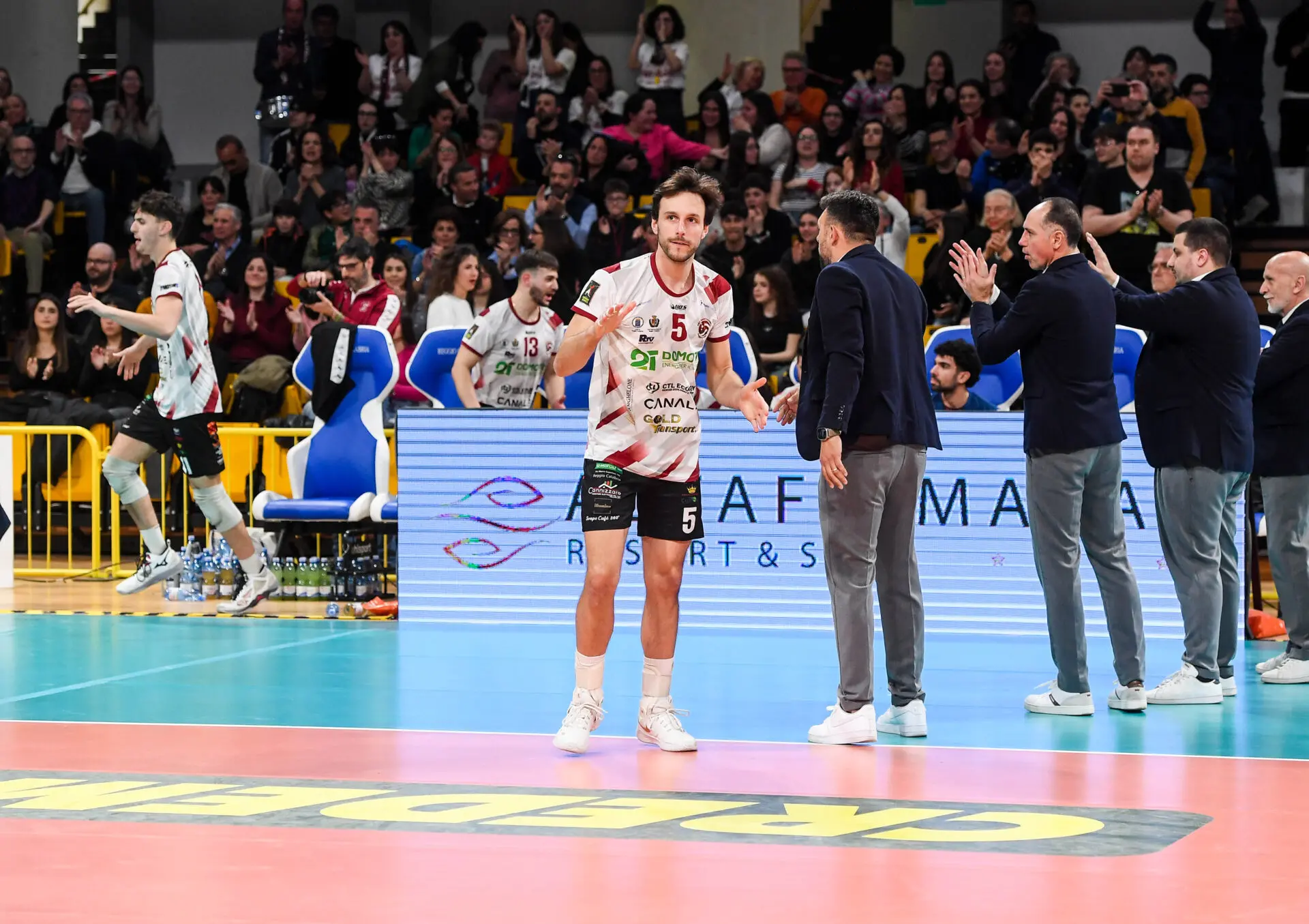 Domotek Volley, Zappoli: «Un pubblico cosi? Neanche in Superlega»