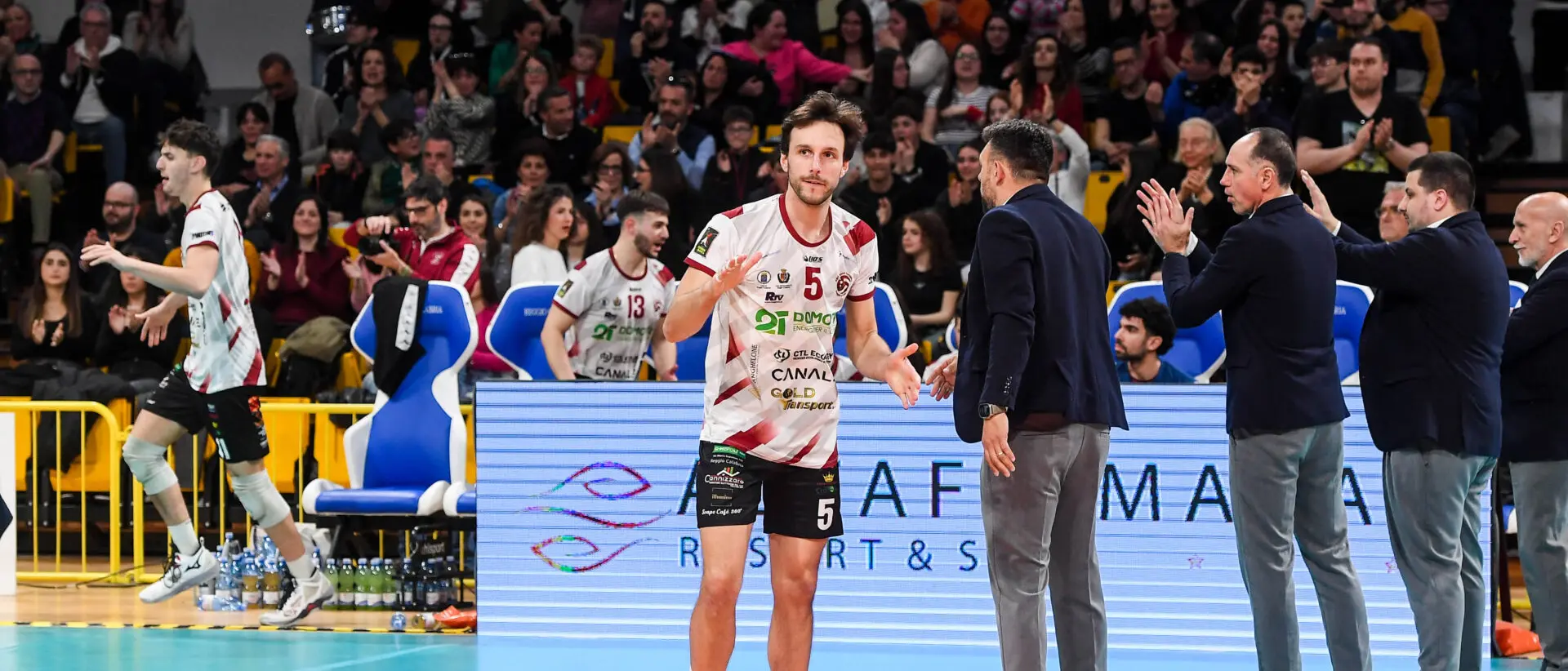 Domotek Volley, Zappoli: «Un pubblico cosi? Neanche in Superlega»