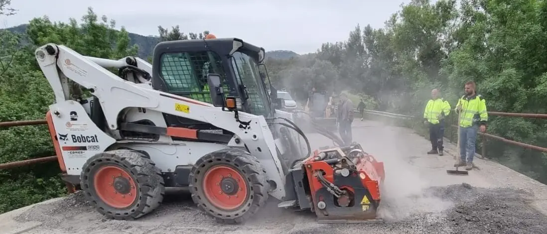 Platì, in corso gli interventi sulla Sp79, Versace: «Metrocity impegnata per dare risposte alla comunità»