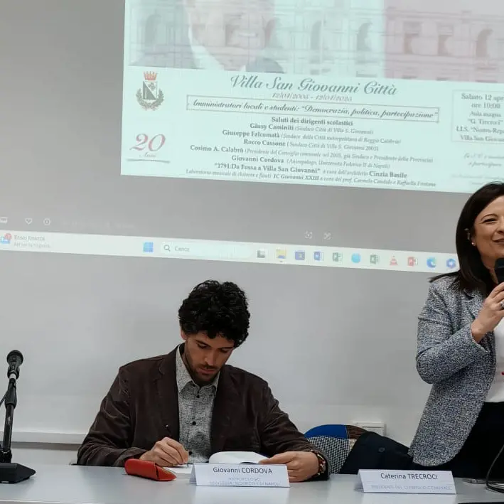Villa San Giovanni: cerimonia dei 20 anni del titolo di città