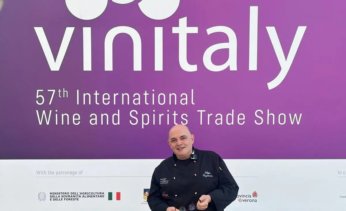 Da Reggio a Verona: la cucina di Chef Cogliandro presente al Vinitaly
