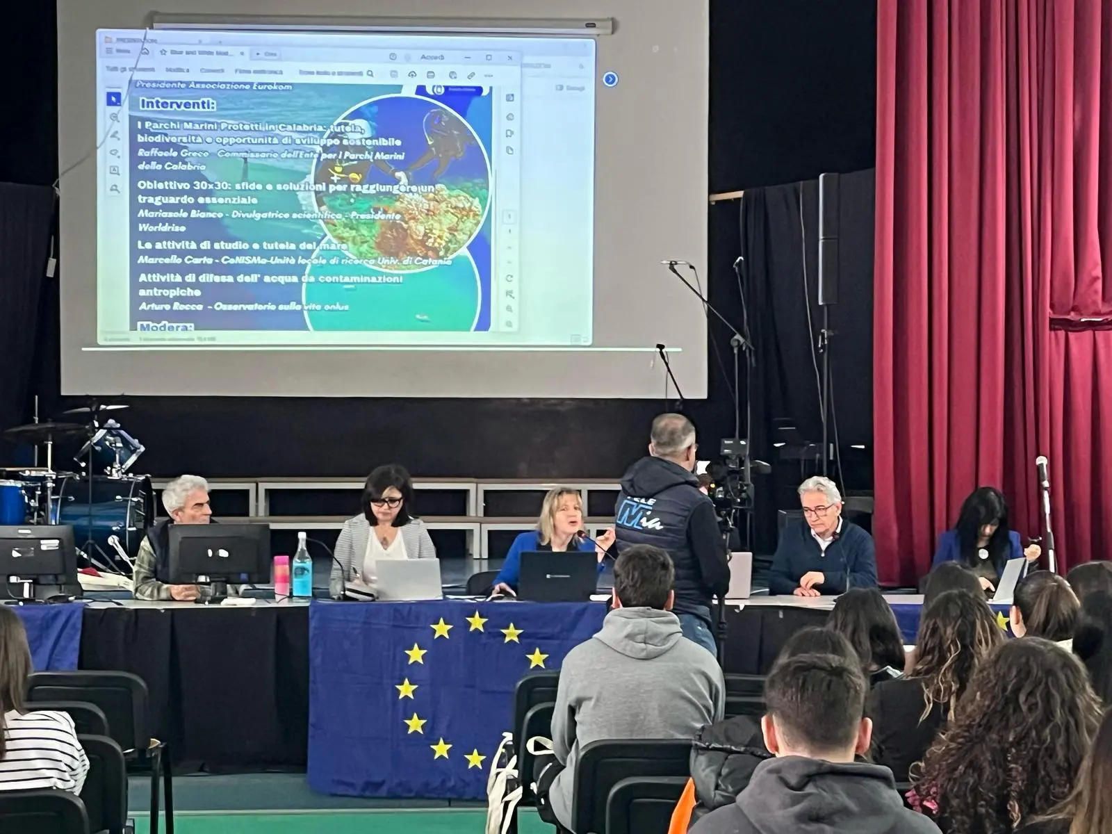 A Locri l'evento 'Un Mare di Centri, insieme per il futuro del mare - Giovani per il mare: verso la tutela della Biodiversità 2030'