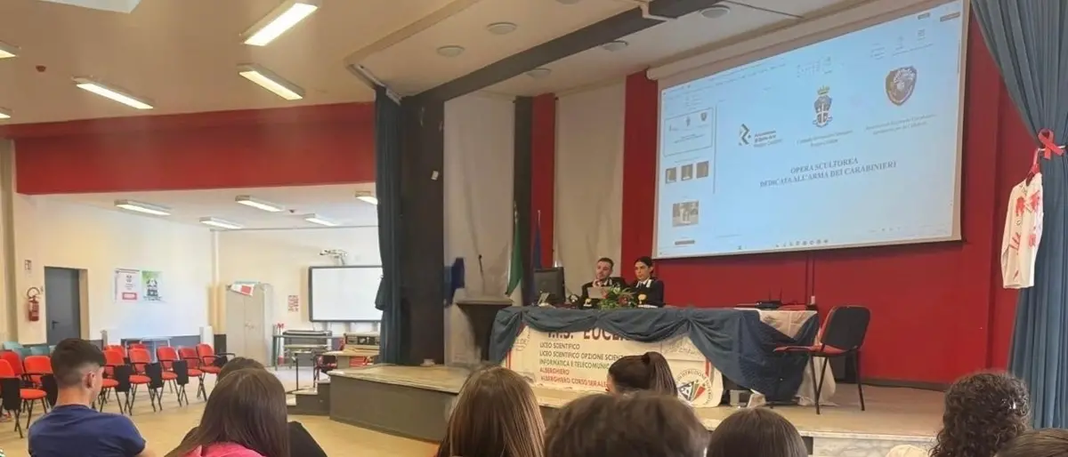 Bova Marina, l'Arma ha incontrato gli studenti delle seconde classi del liceo scientifico Euclide