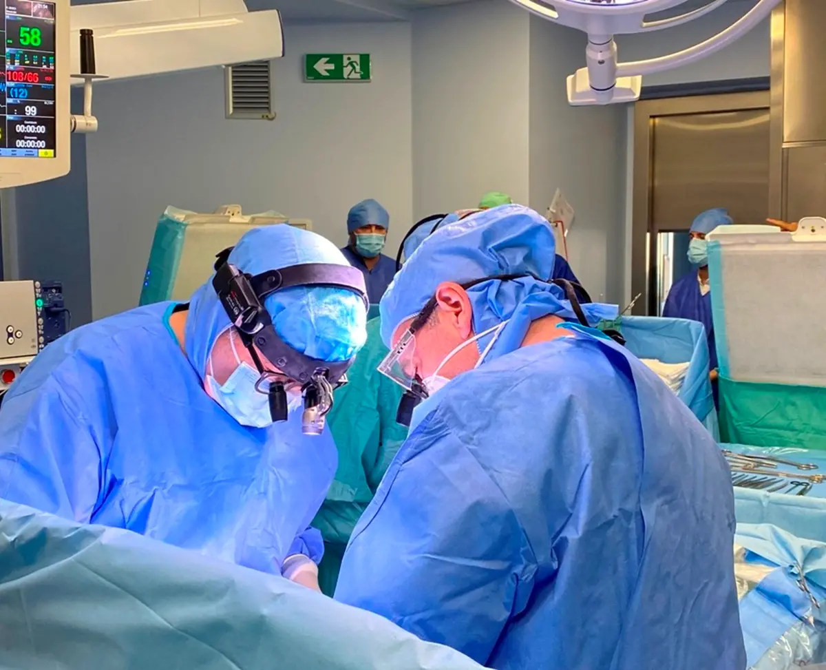Reggio, primo intervento \"Tavi in Tavi\" eseguito con successo al Gom