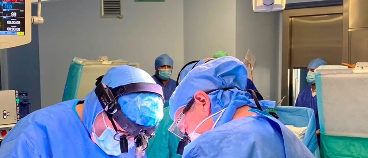 Reggio, primo intervento \"Tavi in Tavi\" eseguito con successo al Gom