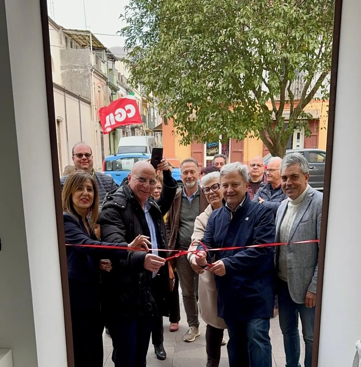 Cittanova, inaugurata una nuova sede della Camera del Lavoro SPI CGIL