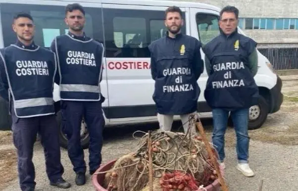 Reggio, Guardia di Finanza: Roan sequestra 5 tonnellate di prodotto ittico - FOTO