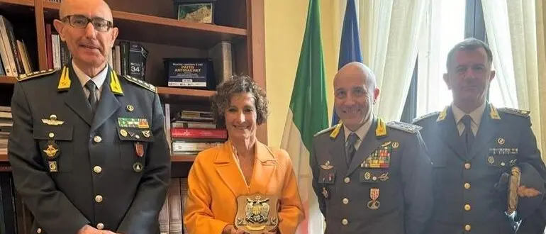 Reggio, Guardia di Finanza: il comandante Maggiore in visita presso il Comando Provinciale
