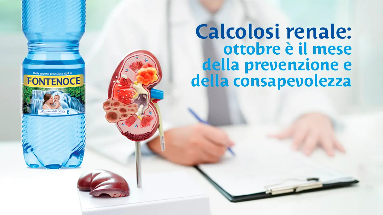 Calcolosi renale: ottobre è il mese della prevenzione e della consapevolezza\n