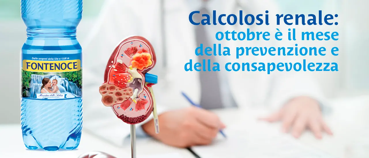 Calcolosi renale: ottobre è il mese della prevenzione e della consapevolezza\n