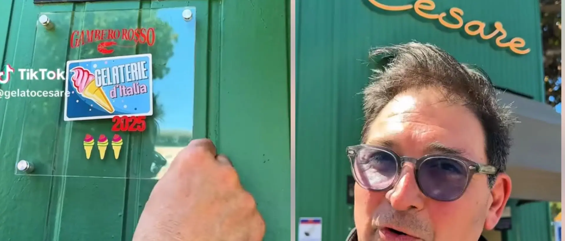 Cesare conquista di nuovo i “Tre Coni” del Gambero Rosso: l'annuncio sui social