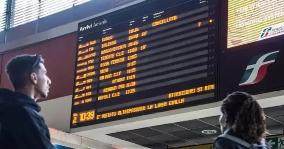 Sciopero dei treni, oggi lo stop di otto ore. Possibili disagi anche in Calabria