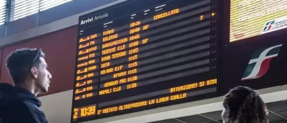 Sciopero dei treni, oggi lo stop di otto ore. Possibili disagi anche in Calabria