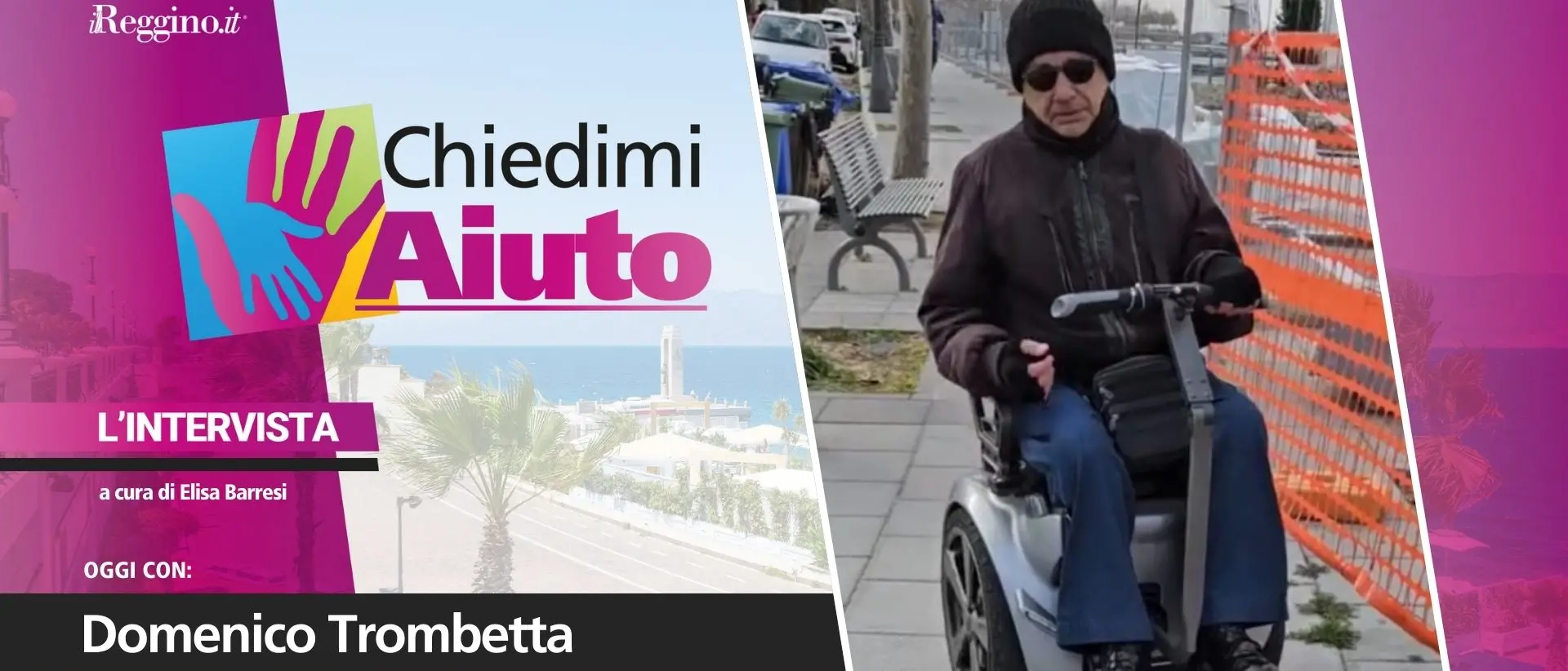 CHIEDIMI AIUTO | Trombetta: «Ai disabili è vietato l’accesso al lungomare di Villa San Giovanni ma il sindaco non risponde»