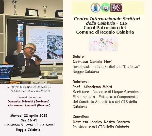 Reggio, oggi incontro promosso dal Cis della Calabria