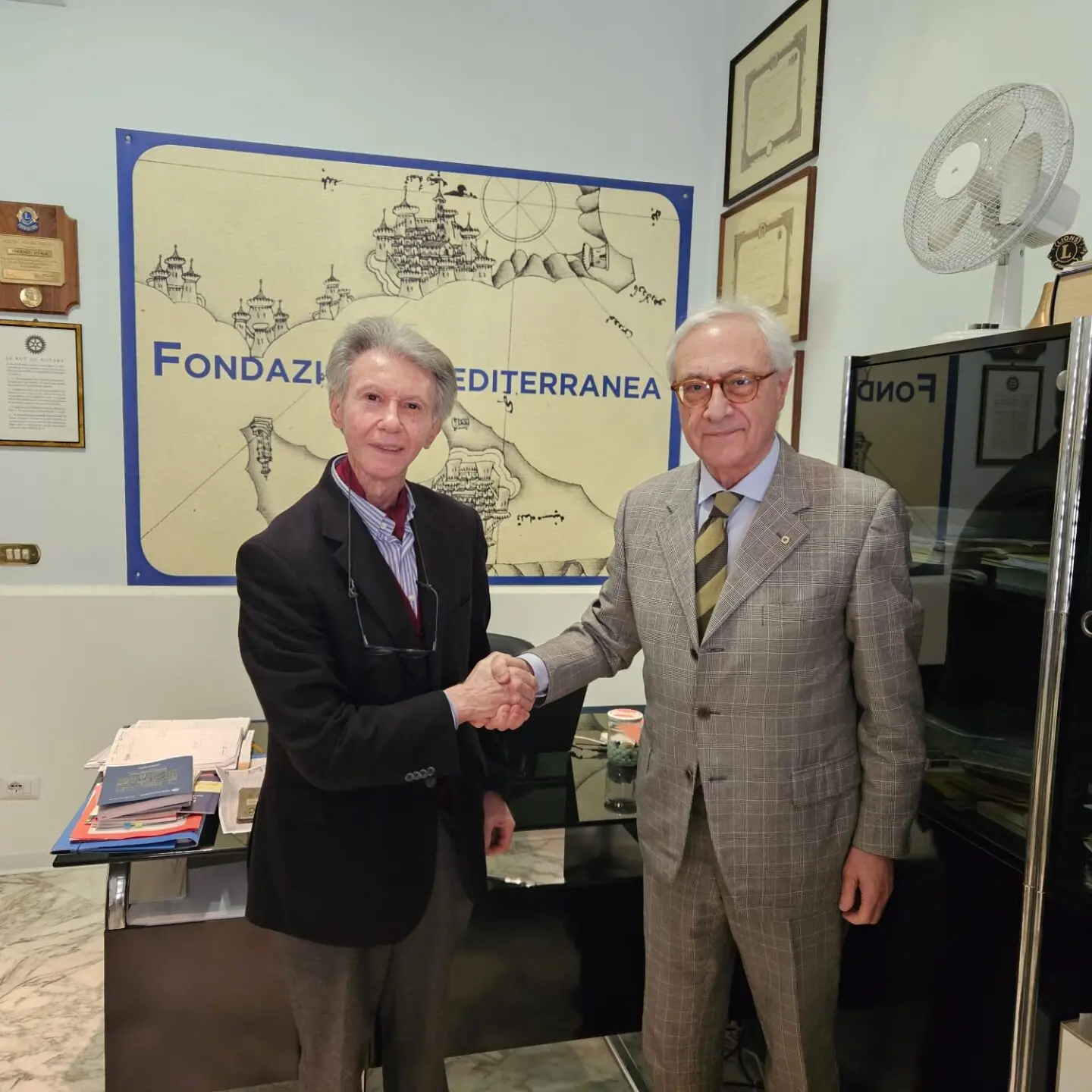 La Fondazione Mediterranea dona manoscritto a Museo della lingua greco-calabra “Gerhard Rohlfs” di Bova