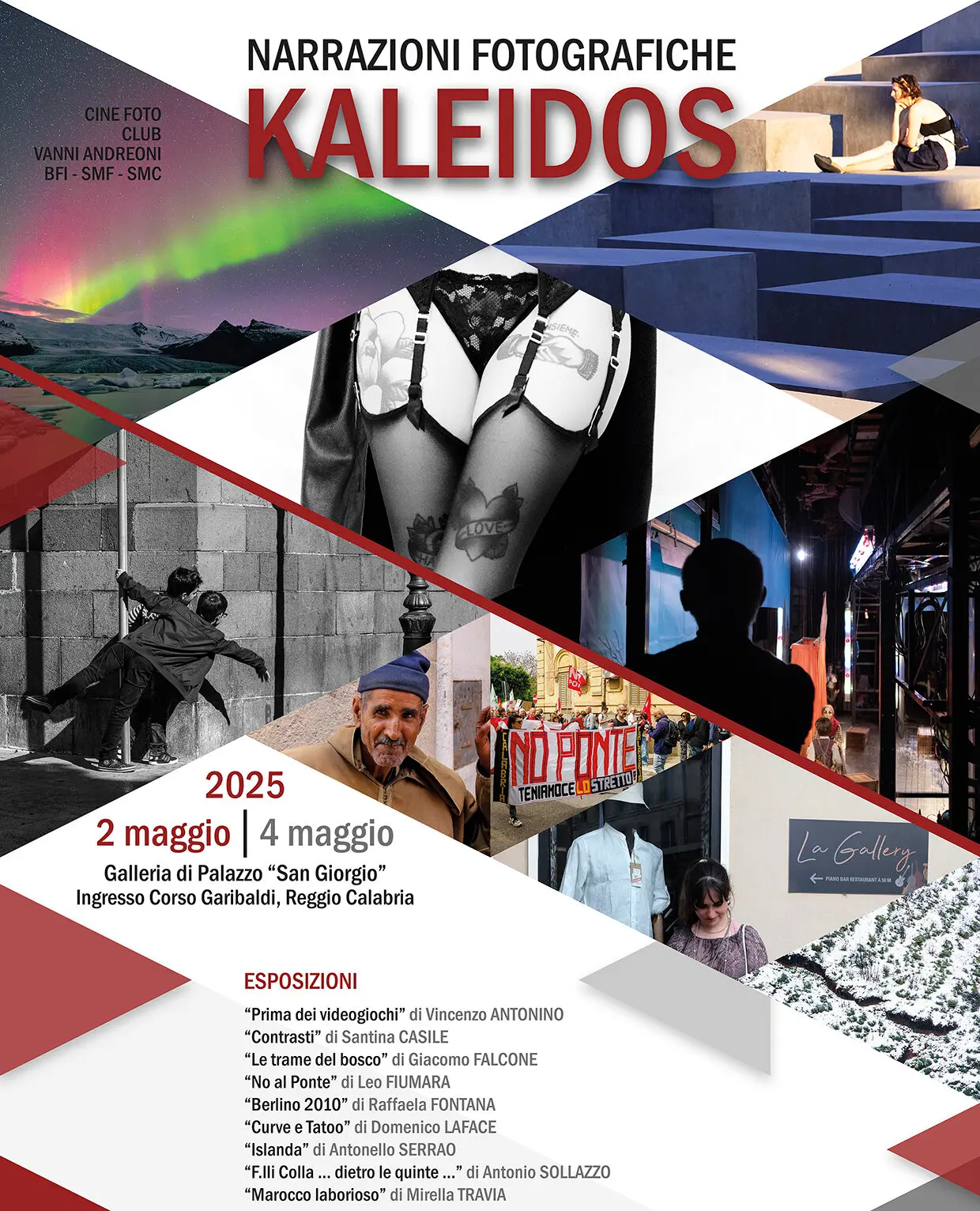 Reggio, a Palazzo San Giorgio la rassegna \"Kaleidos-Narrazioni Fotografiche\"