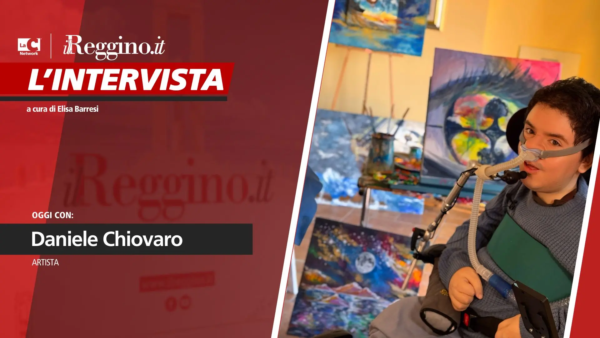 A TU PER TU | Daniele Chiovaro: «L'arte mi ha insegnato la libertà che va oltre ogni limite» - VIDEO