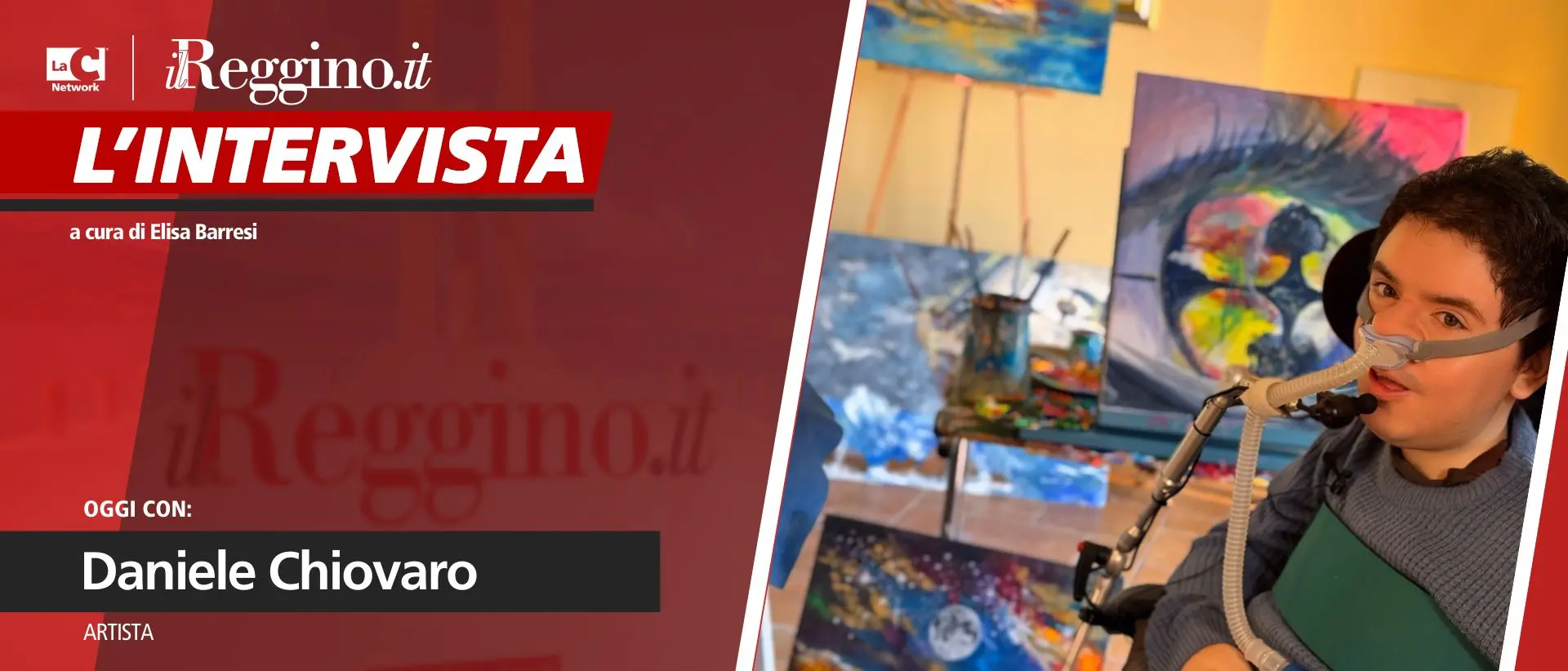 A TU PER TU | Daniele Chiovaro: «L'arte mi ha insegnato la libertà che va oltre ogni limite» - VIDEO