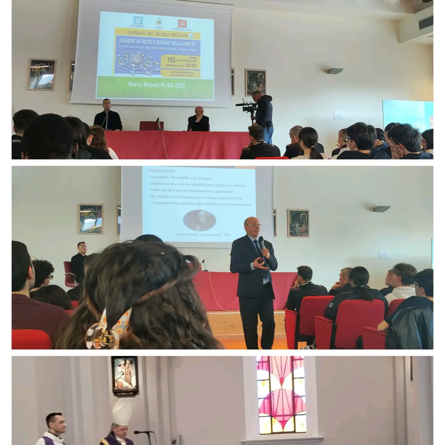 Locri, i ragazzi del Polo liceale al Giubileo del mondo educativo