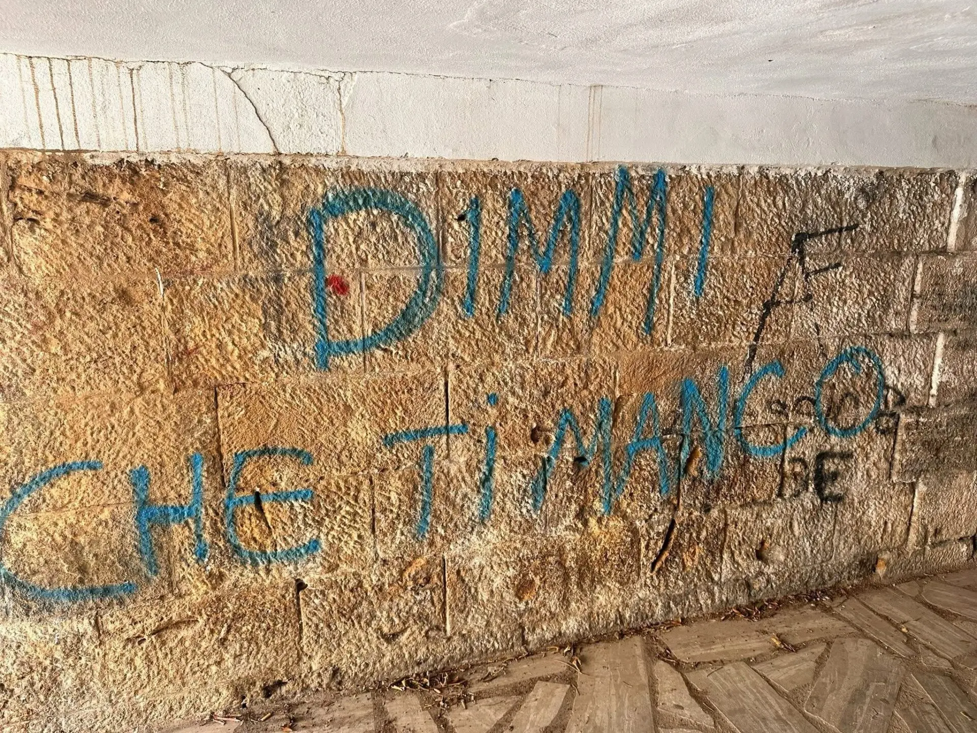 Vandali in azione a Roccella, devastata la galleria del mare - FOTO