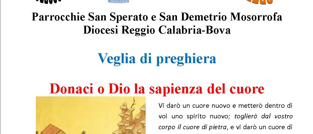 Reggio, veglia di preghiera per il mondo del lavoro dal titolo “Donaci o Dio la sapienza del cuore”