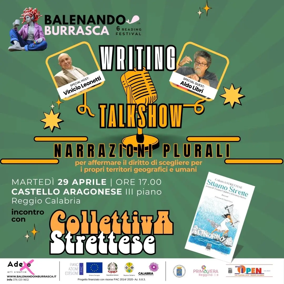 Reggio, al Castello Aragonese il Balenando in Burrasca Festival