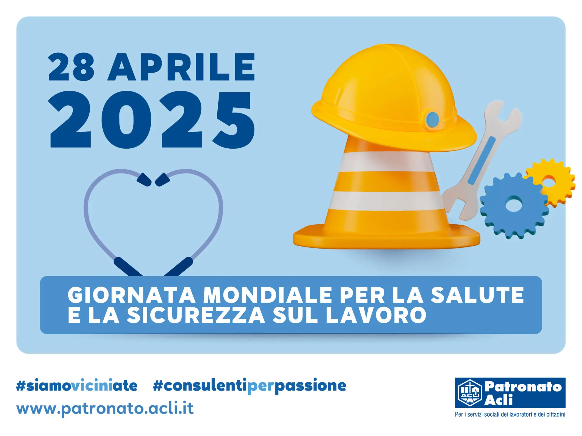 Giornata mondiale per la salute e la sicurezza sul lavoro, Ricotti (Acli): «Preoccupano i dati che riguardano gli studenti»