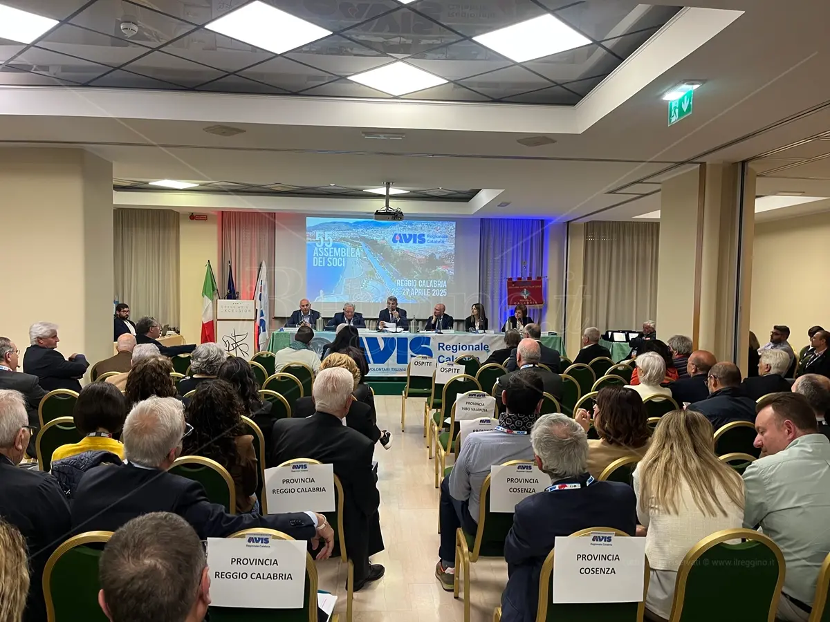 Più giovani in associazione e autosufficienza: ecco le sfide dell’Avis OdV Calabria in assemblea a Reggio - VIDEO
