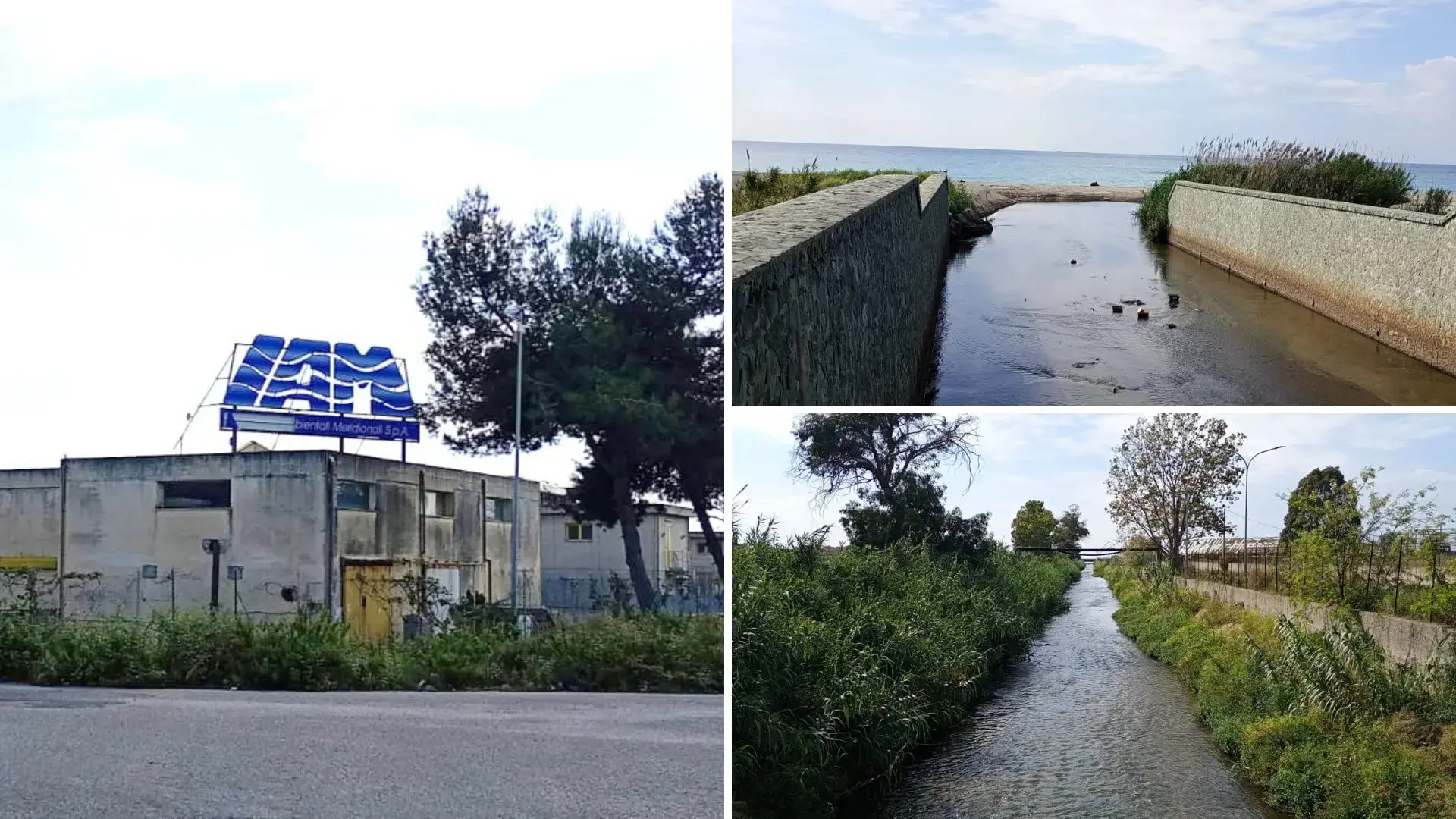 «Il fiume Budello è una fogna a cielo aperto», a Gioia Tauro una bomba ecologica da 80 mila metri cubi di catrame