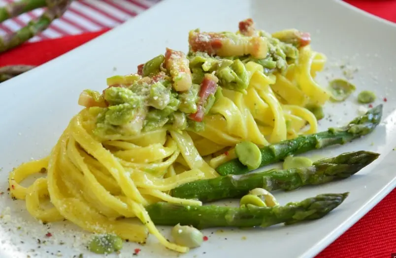 LA RICETTA DEL GIORNO | Pasta con asparagi e pancetta, un piatto saporito e gustoso