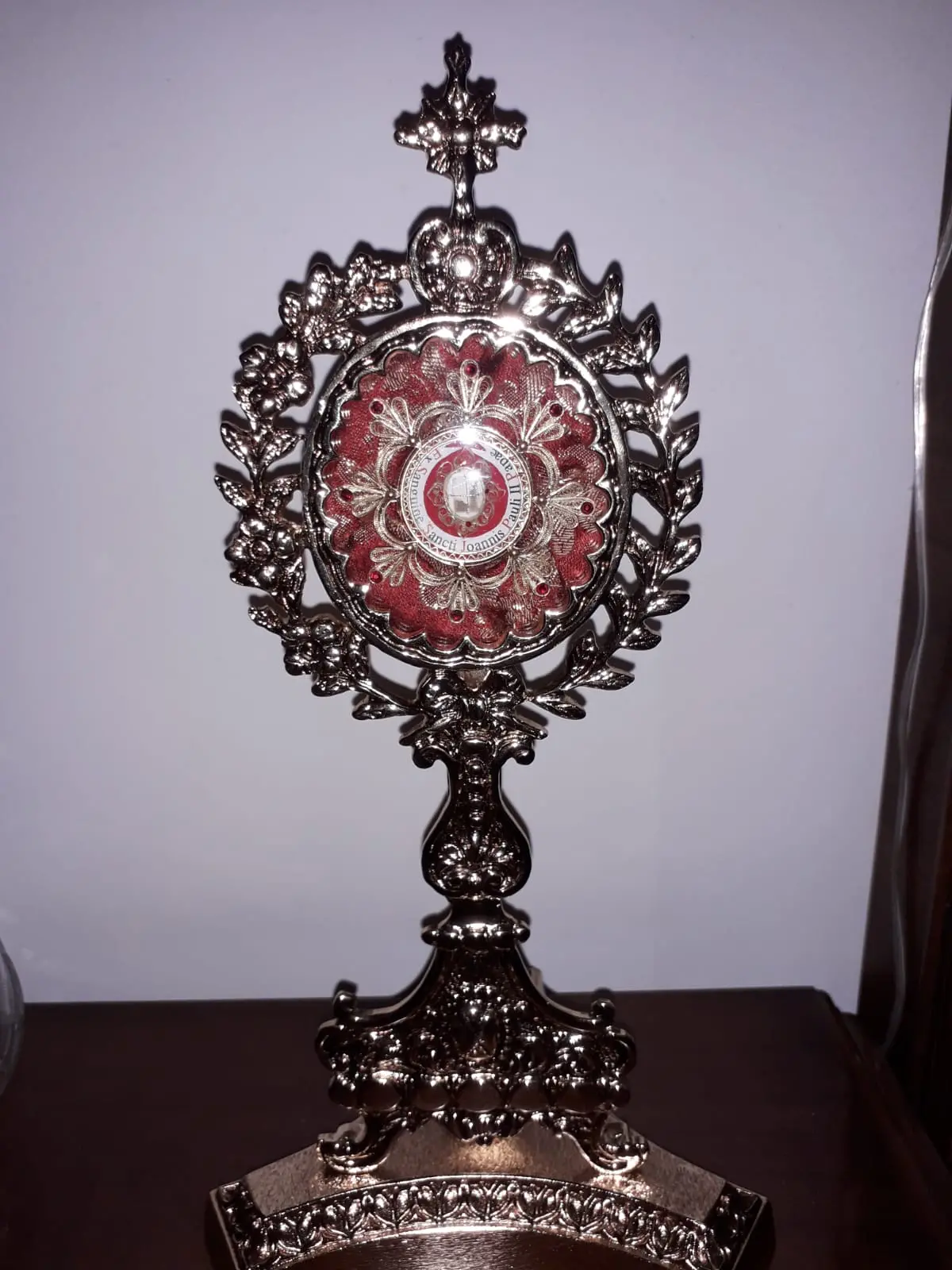 A Masella il prezioso reliquiario di S. Giovanni Paolo II