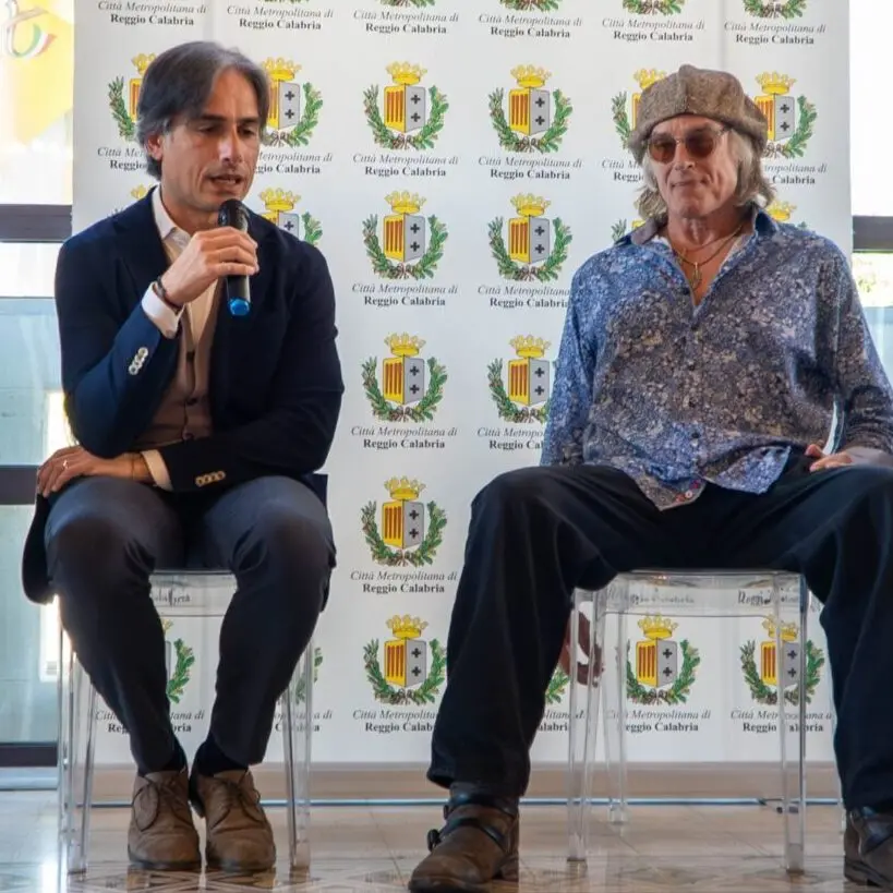 Presentazione \"Reggio Primo Maggio” con Ronn Moss, Falcomatà: «La città è diventata destinazione»