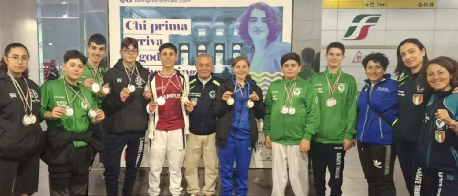 Reggio, il team Karate Trimboli porta a casa cinque tricolori d'Italia ai Campionati Nazionali di Rimini