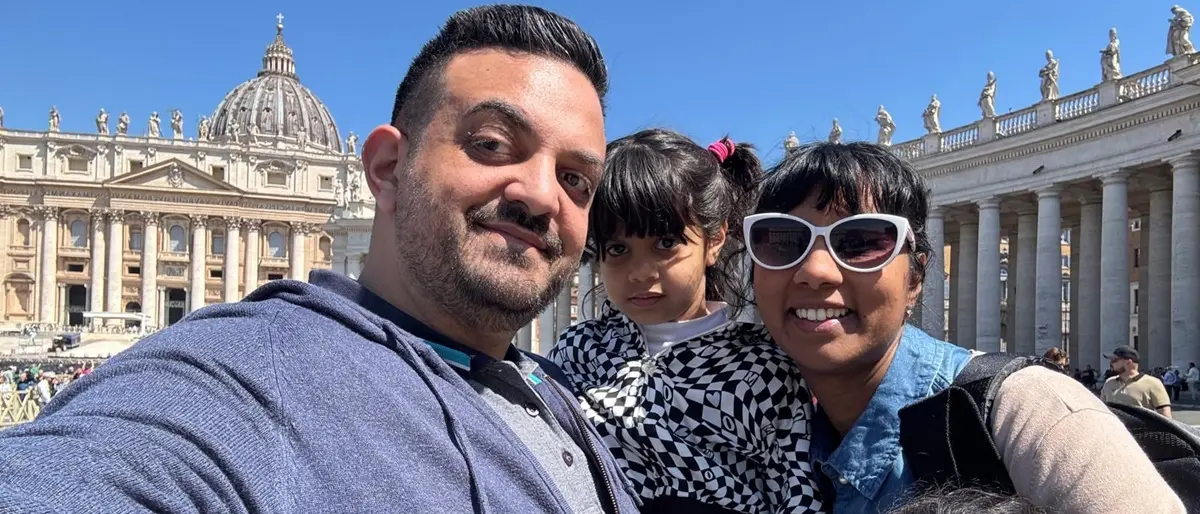 La famiglia Conti a Roma per il Giubileo della Disabilità e dell'Inclusione