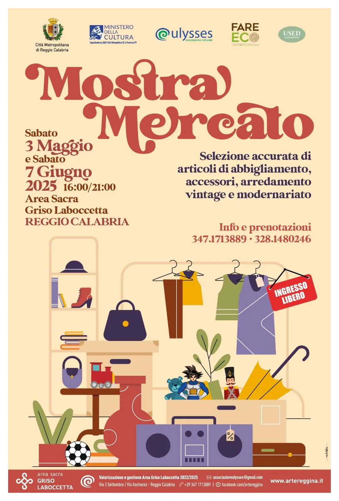 Reggio, primavera 2025 al Parco dell’Area sacra Griso Laboccetta: gli appuntamenti