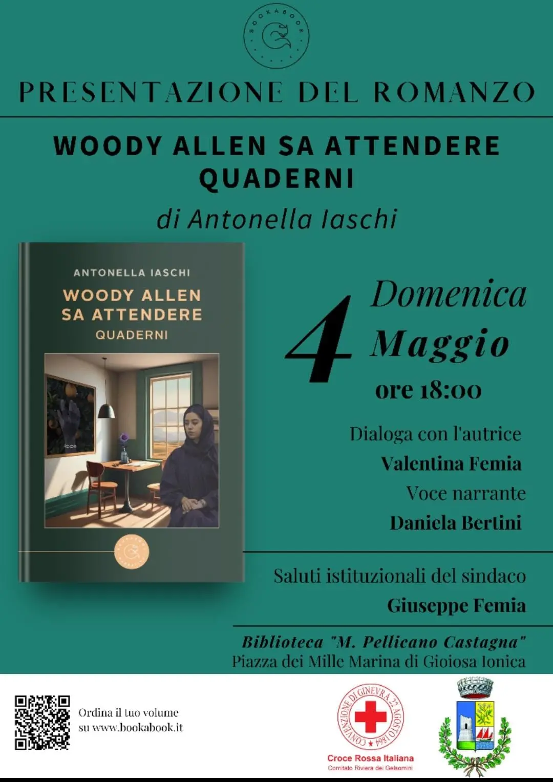Marina di Gioiosa Ionica, il 4 maggio presentazione del libro di Antonella Iaschi