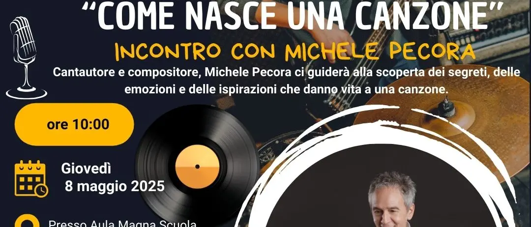 Saline Joniche, incontro musicale con l'artista Michele Pecora