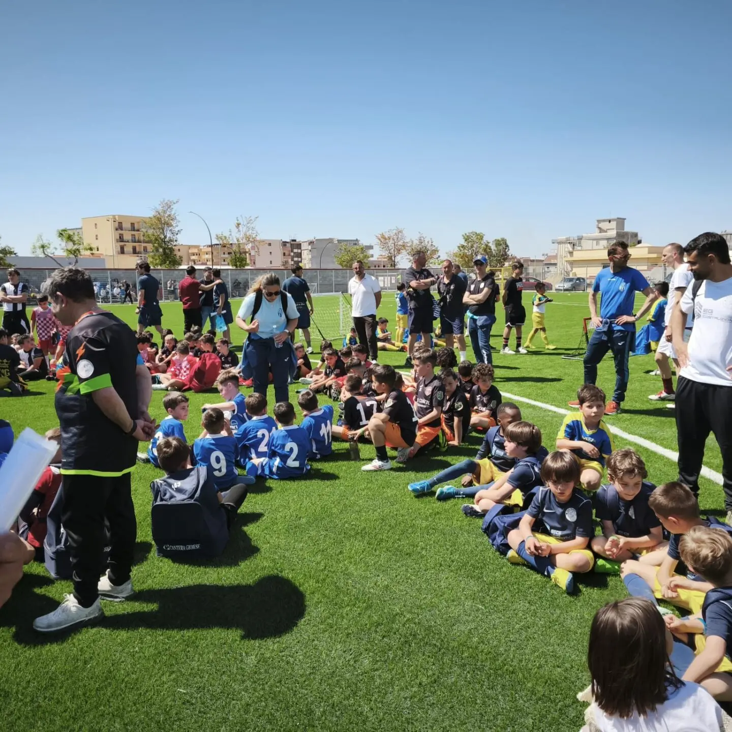 Inaugurazione del campo di Ciccarello il Gruppo Italia Viva: «Uno splendido lavoro di squadra»