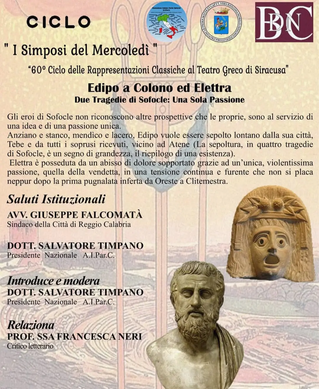 Reggio, continuano i simposi del mercoledì AIPARC