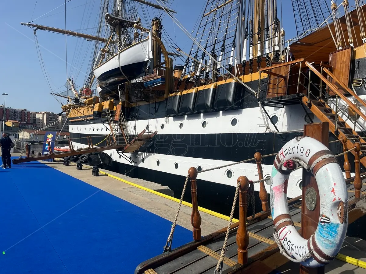 L'Amerigo Vespucci a Reggio, ecco il programma